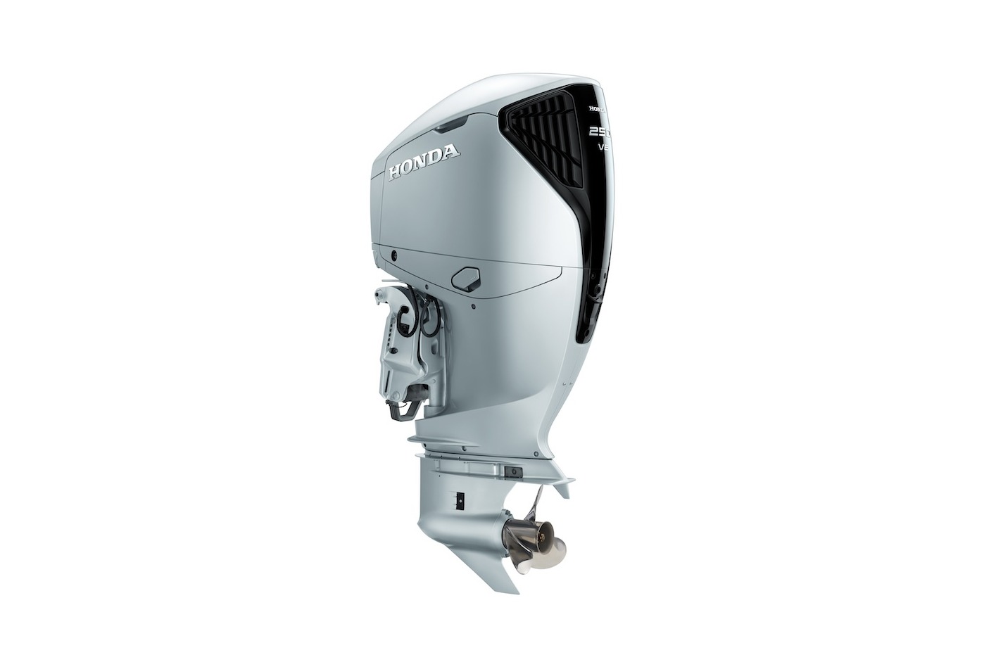 Honda Marine BF200 / BF225 / BF250 outboard engine in silver