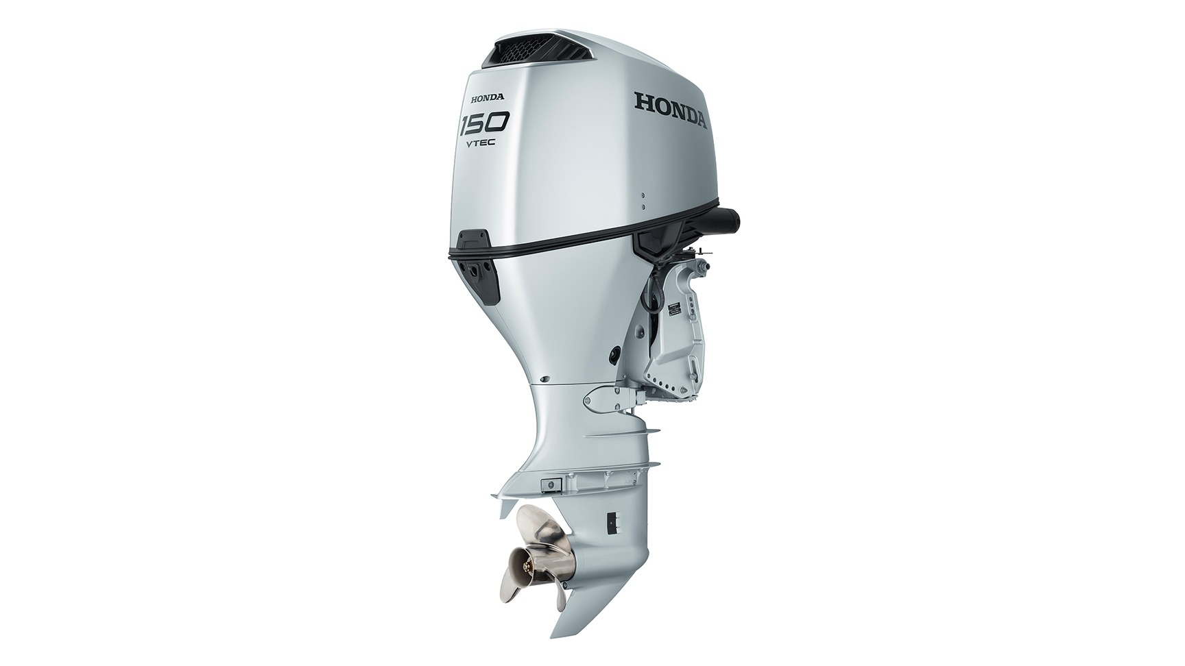 Honda Marine BF115 / BF135 / BF150 outboard engine in silver