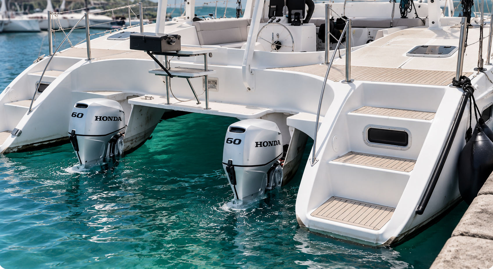 Catamaran Propulsion? Absolutely.