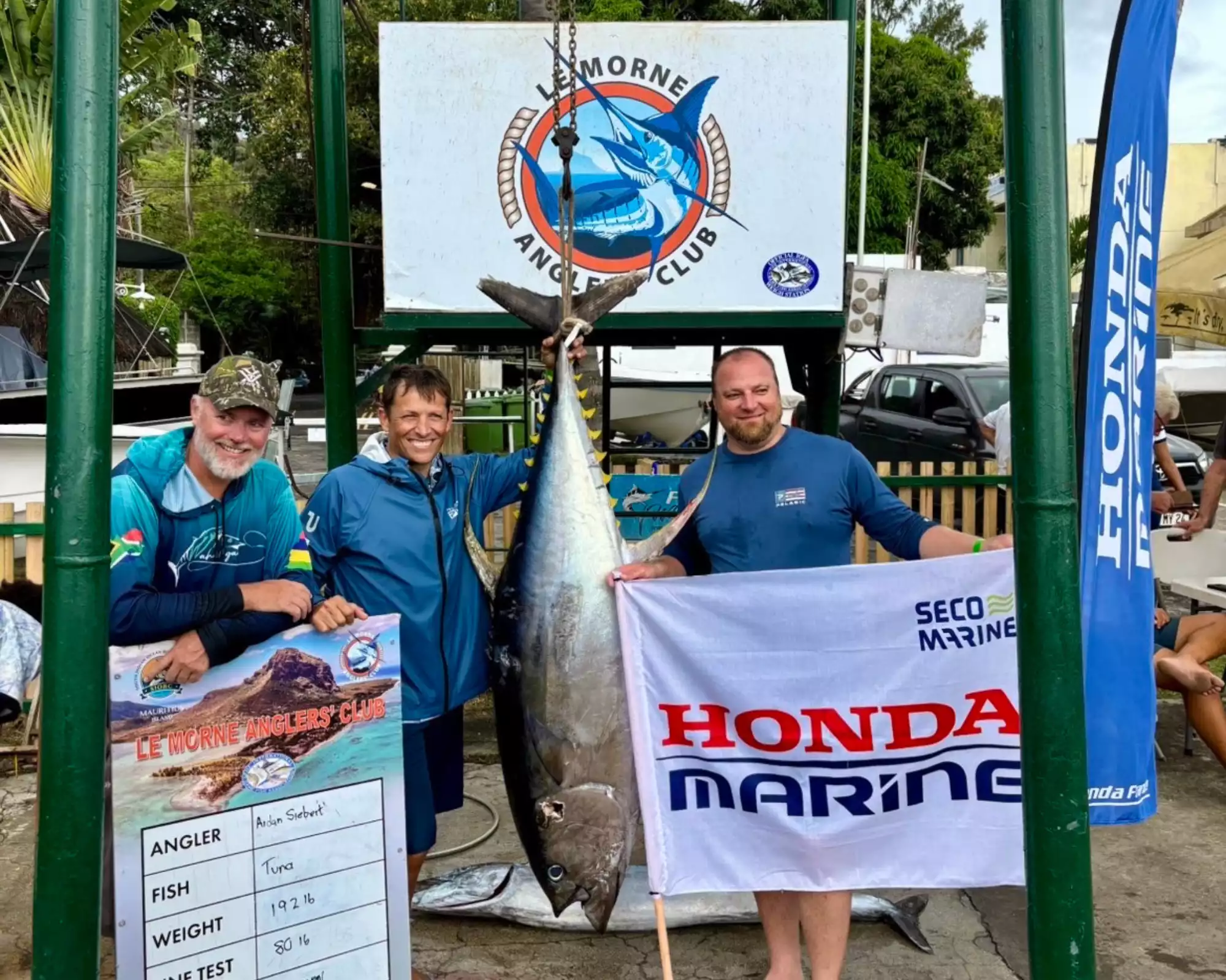 SECO MARINE Distributeur Officiel Honda Marine compétition de pêche décembre 2025